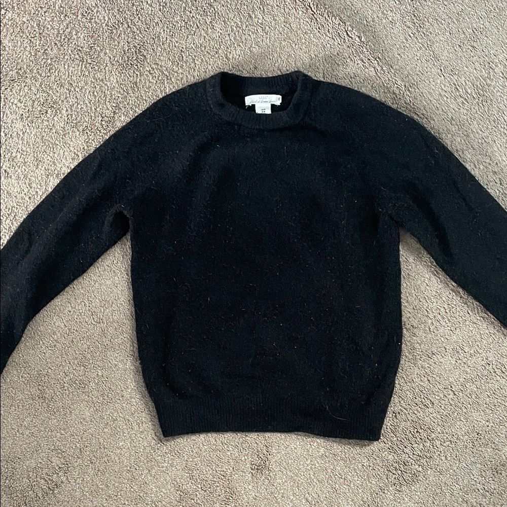 H&M Black Crew Neck Sweater